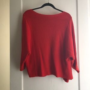 Red sweater